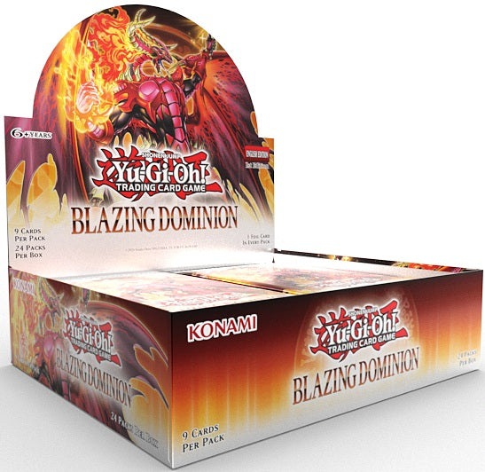 Yu-Gi-Oh! Blazing Dominion - Booster Box (Release Date: May 6) Yugioh Sealed Yu-Gi-Oh!