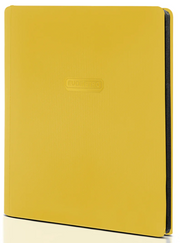 Evoretro: 9-Pocket Zip-Up Binder - Yellow Binders & Pages Evoretro