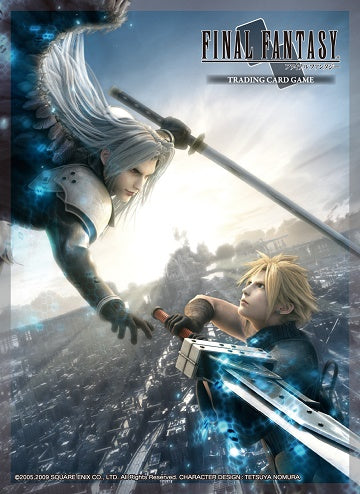 Final Fantasy TCG: Art Sleeves - "Sephiroth vs Cloud" FFVII Advent Children 60Ct Card Sleeves Square Enix