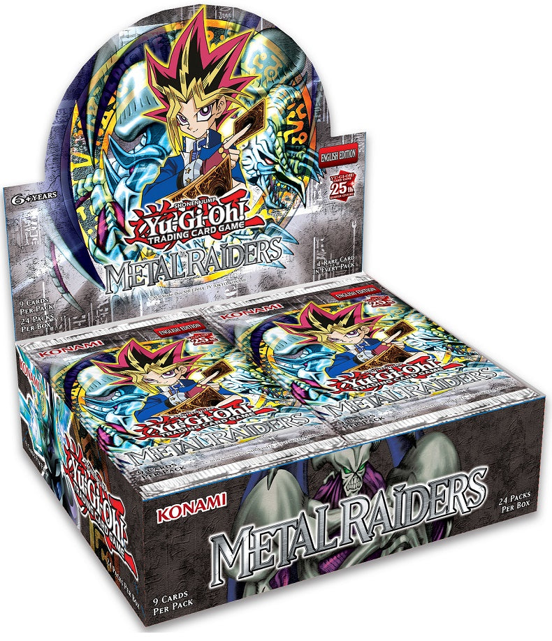 Yu-Gi-Oh! 25th Anniversary: Metal Raiders Booster Box Yugioh Sealed Yu-Gi-Oh!   