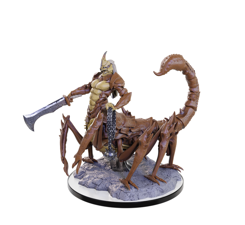 D&D Nolzur's Marvelous Miniatures: W22 Tlincalli Unpainted Miniatures WizKids