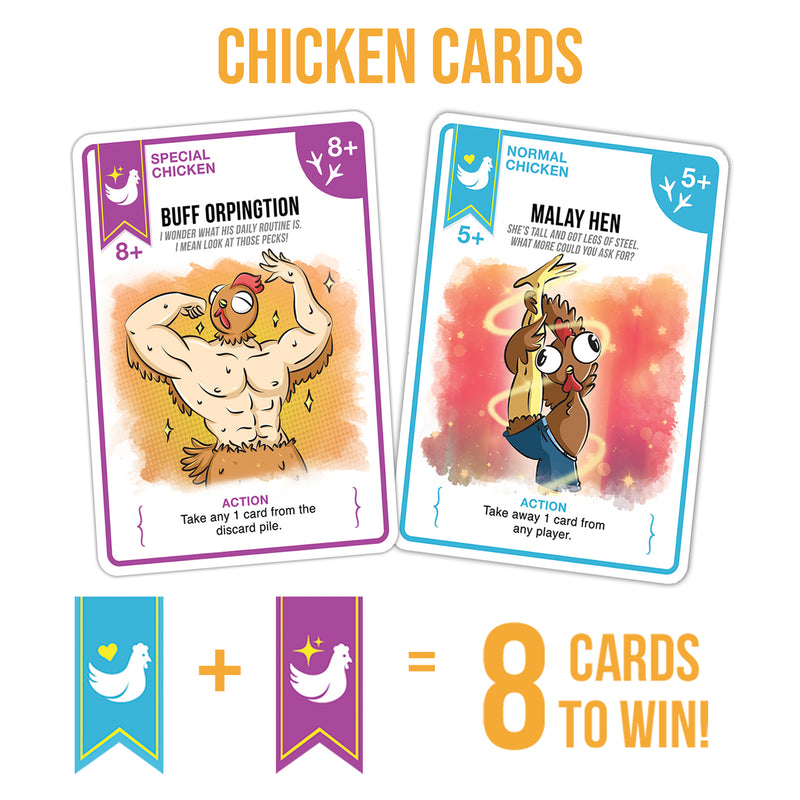 Chicken Challengers Board Games Hero Team