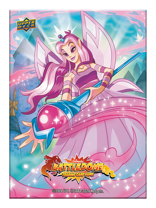 Neopets Battledome TCG: Matte Art Sleeves - "Queen Fyora" 65Ct Card Sleeves Upper Deck Entertainment