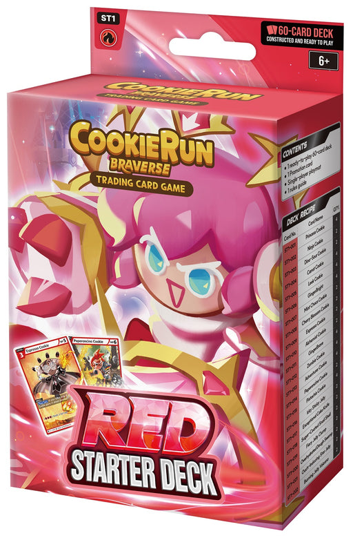 CookieRun Braverse TCG: Brave Beginning - Red Starter Deck [ST1] CookieRun TCG CookieRun TCG