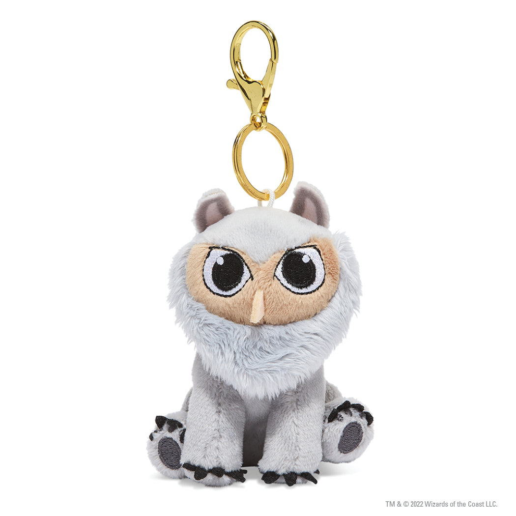 Kidrobot: D&D Plus Keychain - Snowy Owlbear Toys & Plushes kidrobot   