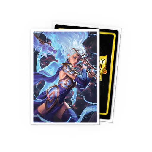 Dragon Shield: Matte Art Sleeves - "Voltbound Duality" Flesh and Blood 100Ct Card Sleeves Dragon Shield