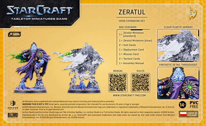 [PREORDER] StarCraft: Tabletop Miniatures Game - Protoss Zeratul