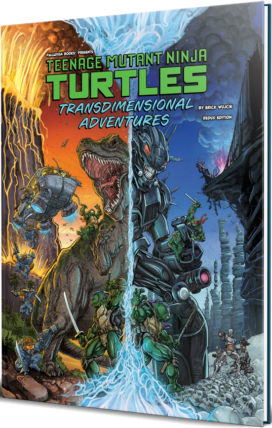 Teenage Mutant Ninja Turtles RPG: Transdimensional Adventures Redux Edition Sourcebook Tabletop RPGs Palladium