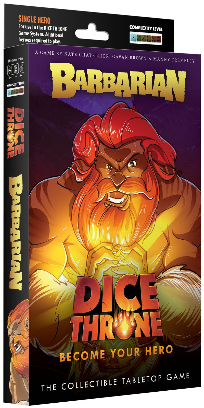 [PREORDER Q3] Dice Throne: Hero Pack - Barbarian Board Games Dice Throne