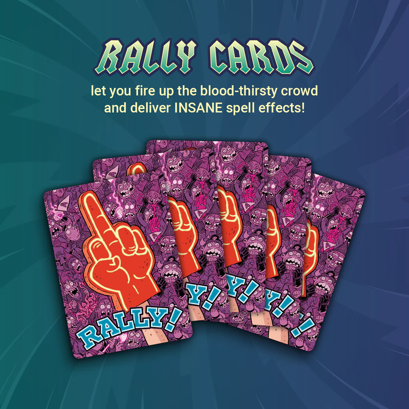 Epic Spell Wars Of The Battle Wizards: Anarchy at the Arena Board Games Cryptozoic   