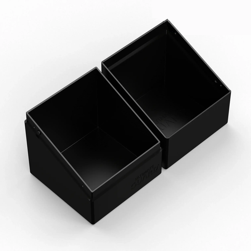 Ultimate Guard: Boulder 100+ - Solid Black Deck Boxes & Storage Ultimate Guard