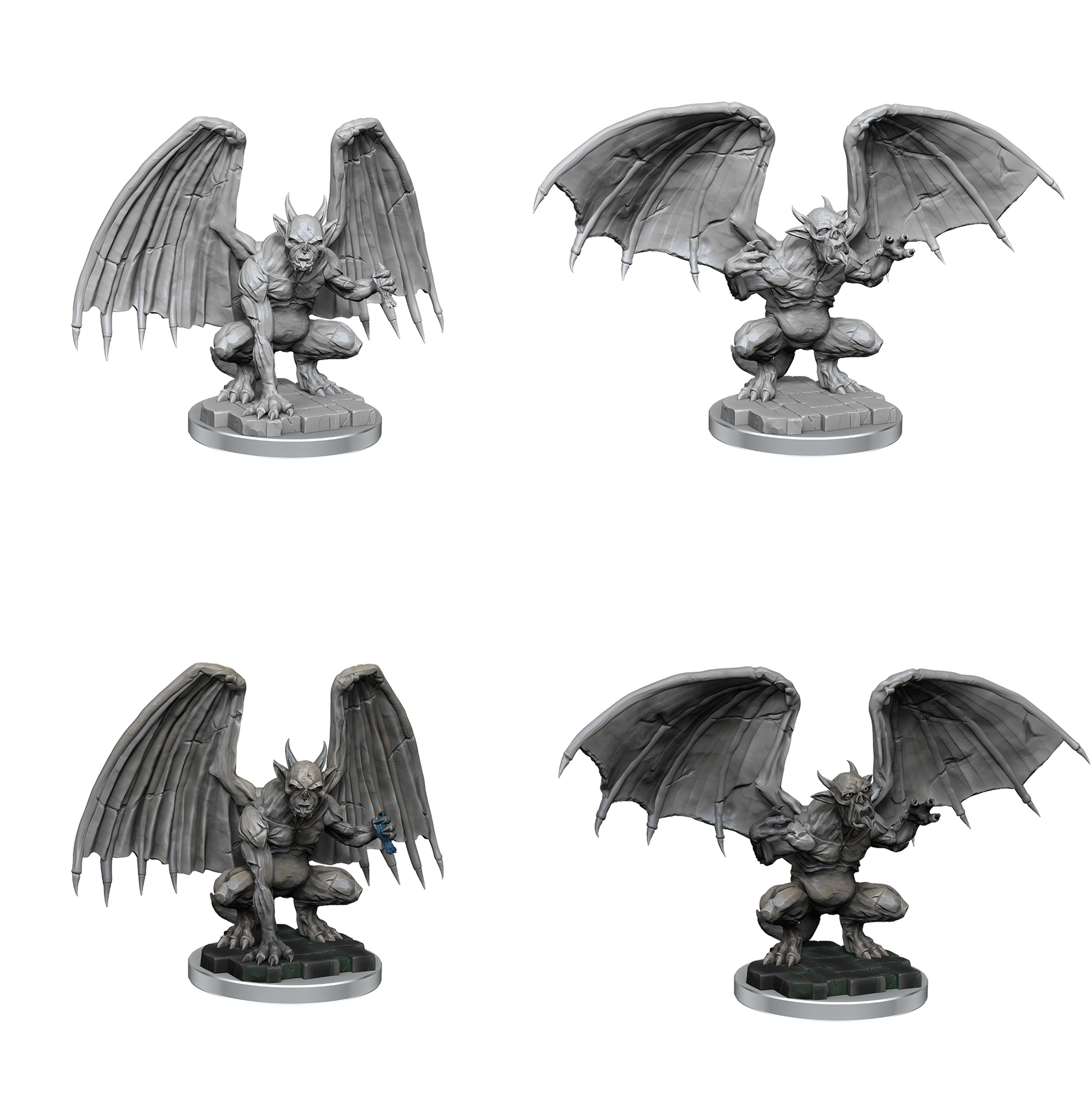 D&D Frameworks: W2 Gargoyle RPG Miniatures WizKids   