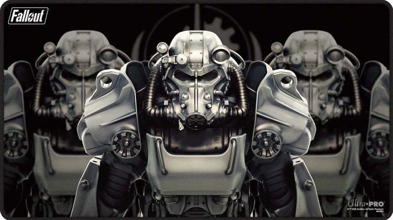 Ultra Pro: Black Stitched Playmat - "Brotherhood of Steel" Bethesda Fallout Playmats Ultra Pro