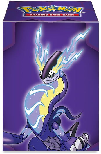Ultra Pro: Deck Box: Pokemon Full View Miraidon Deck Boxes & Storage Ultra Pro