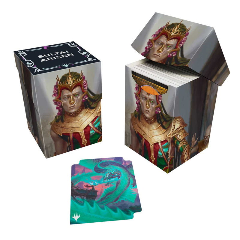 Ultra Pro: Deck Box 100+ - "Kotis, Sibsig Champion" MTG Tarkir Dragonstorm Deck Boxes & Storage Ultra Pro