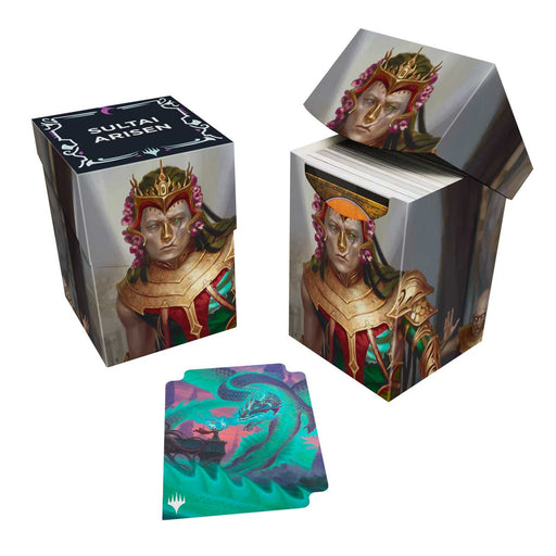 Ultra Pro: Deck Box 100+ - "Kotis, Sibsig Champion" MTG Tarkir Dragonstorm Deck Boxes & Storage Ultra Pro