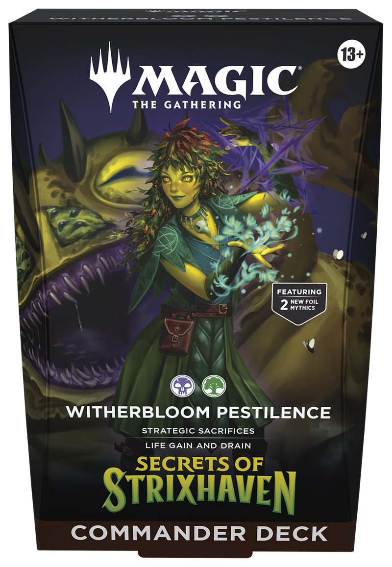 MTG Secrets of Strixhaven - Commander Deck (Witherbloom Pestilence) (Limit 1) MTG Sealed Magic: The Gathering