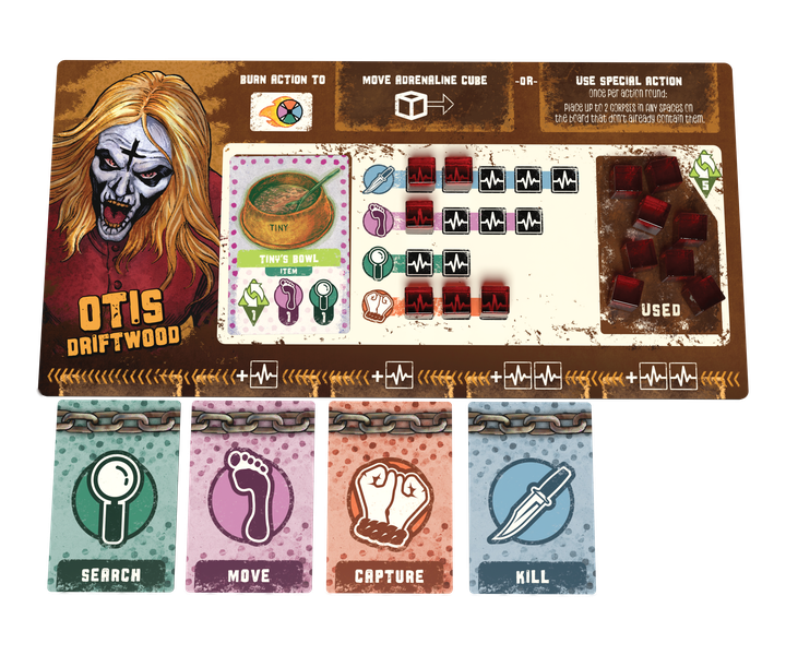 Rob Zombie's House of 1000 Corpses: A Game of Horror Board Games Trick or Treat Studios