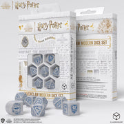 Q-Workshop: Ravenclaw White/Blue 7-Die Set Dice & Gaming Accessories Q Workshop