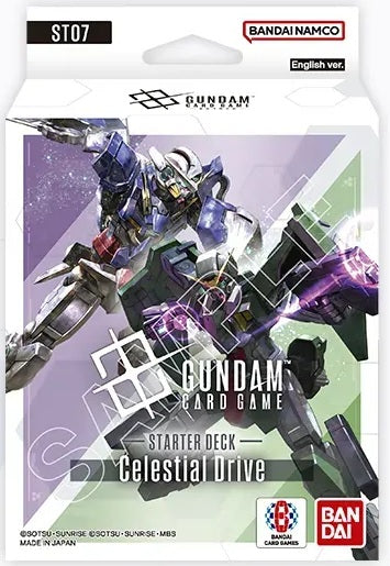 Gundam Card Game: Starter Deck - Celestial Drive [ST07] Gundam Card Game Sealed Bandai