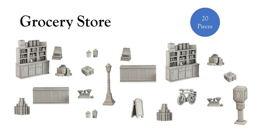 Terrain Crate: Grocery Store Terrain Mantic Games   