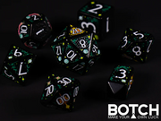 Botch Dice: 7-Die RPG Dice Set - "Deep Space" Dice & Counters Botch Dice