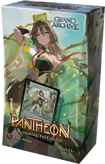 Grand Archive TCG: Radiant Origins - Pantheon Deck (Kongming) Grand Archive Sealed Weebs of the Shore