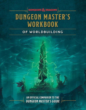 D&D: Dungeon Master's Workbook of Worldbuilding Dungeons & Dragons 5E Wizards of the Coast