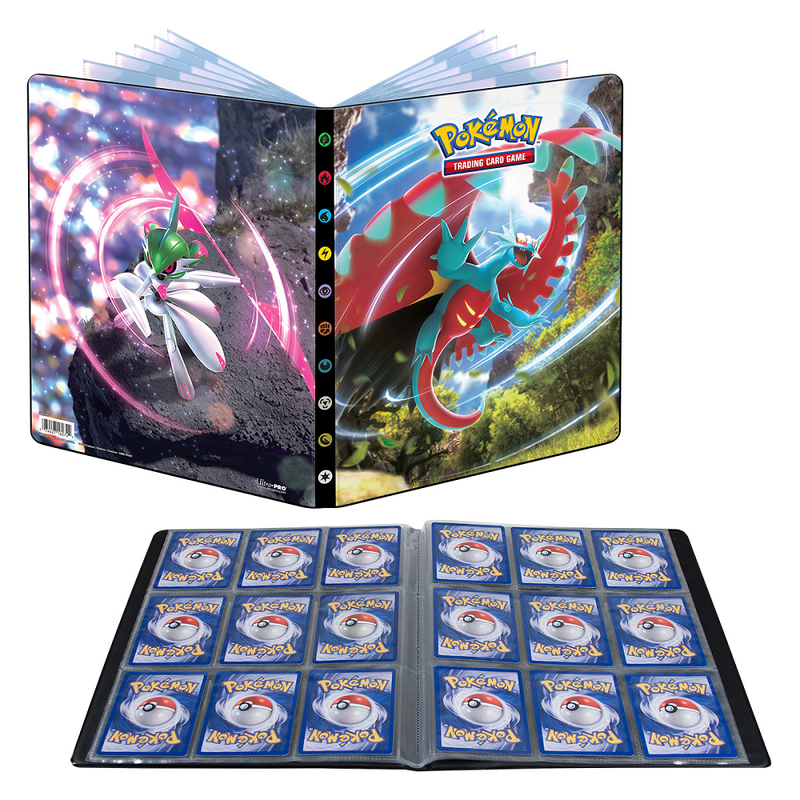 Ultra Pro: Pokémon 9-Pocket Portfolio Roaring Moon & Iron Valiant Binders & Pages Ultra Pro