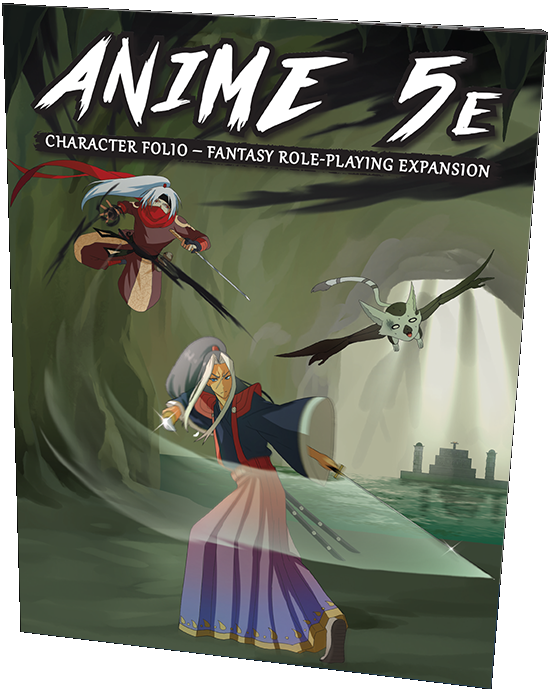 Anime 5e Character Folio Tabletop RPGs Japanime Games