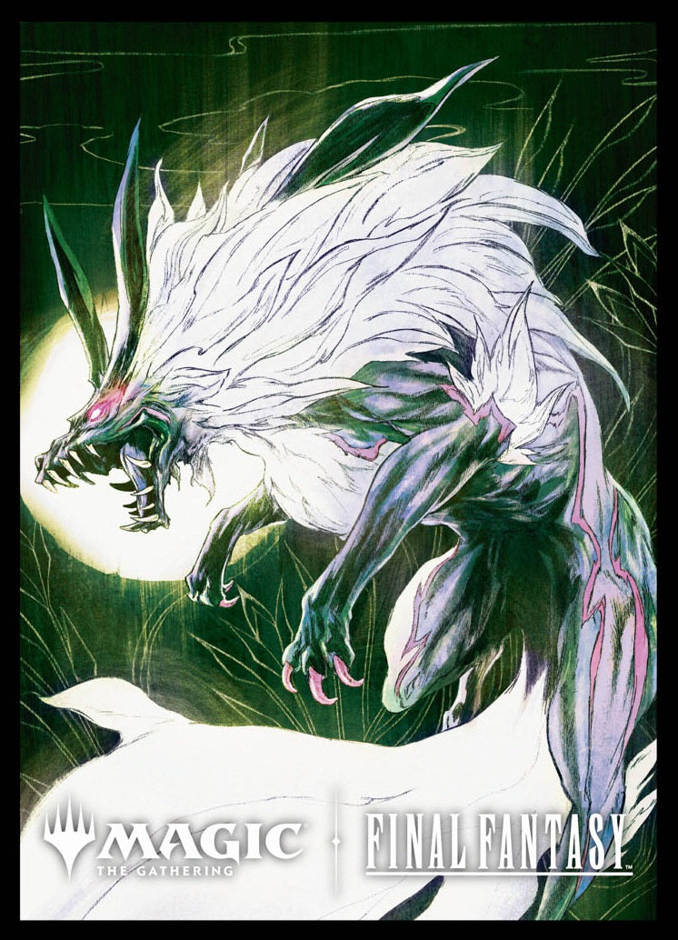 Ultra Pro: Art Sleeves - "Summon: Fenrir" MTG Final Fantasy Universes Beyond 100Ct Card Sleeves Ultra Pro