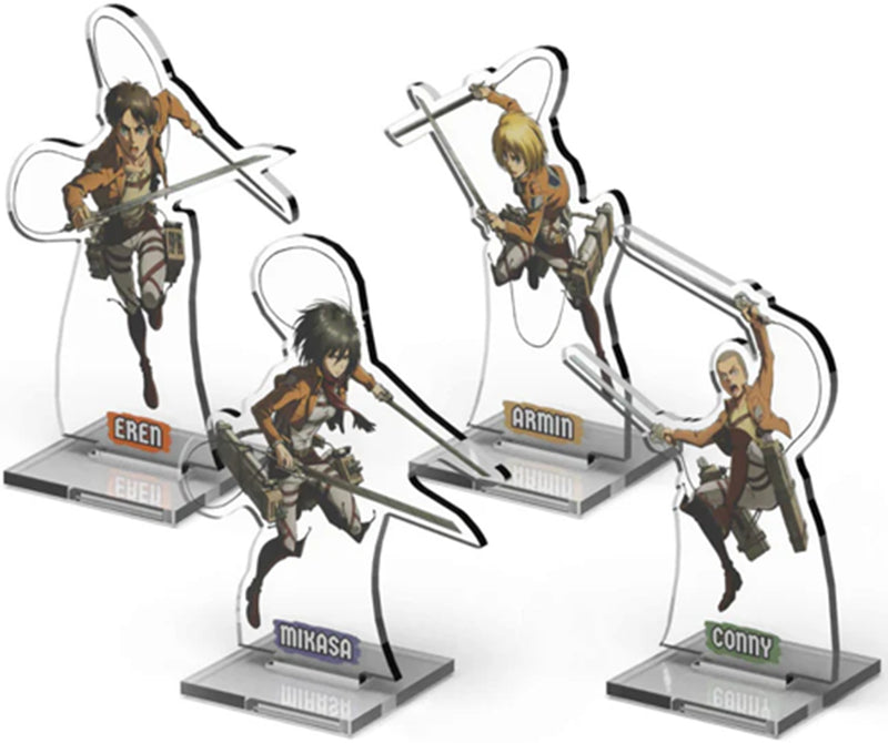 [PREORDER] Attack on Titan - Deck Building Game: Acrylic Standees Pack 1 Board Games Cryptozoic