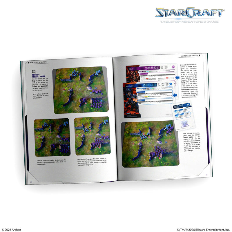 StarCraft: Tabletop Miniatures Game - Rulebook (Release Date: October 5) StarCraft: Tabletop Miniatures Game Archon Studio