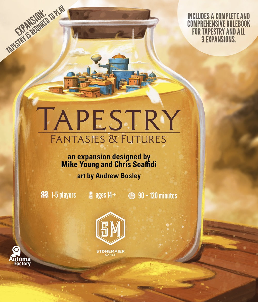 Tapestry: Fantasies and Futures Expansion Board Games Stonemaier Games   