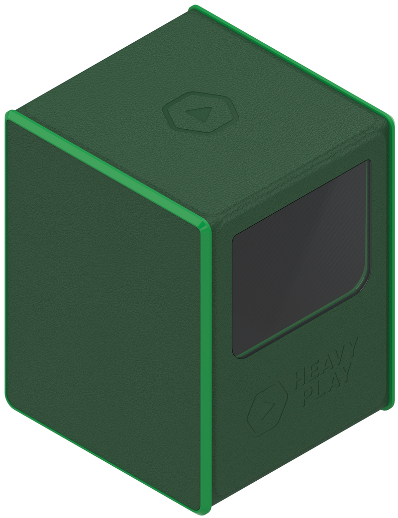 Heavy Play: RFG Deck Box MAX 100 DS - "Ranger Green" Deck Boxes & Storage Heavy Play