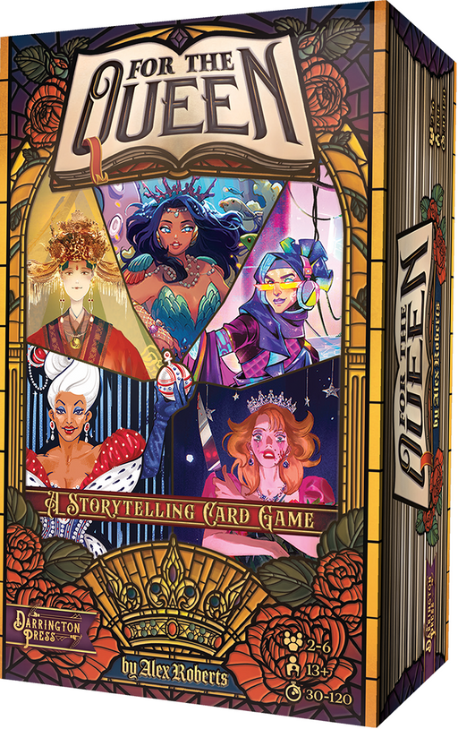 For The Queen: A Storytelling Card Game Board Games Darrington Press   