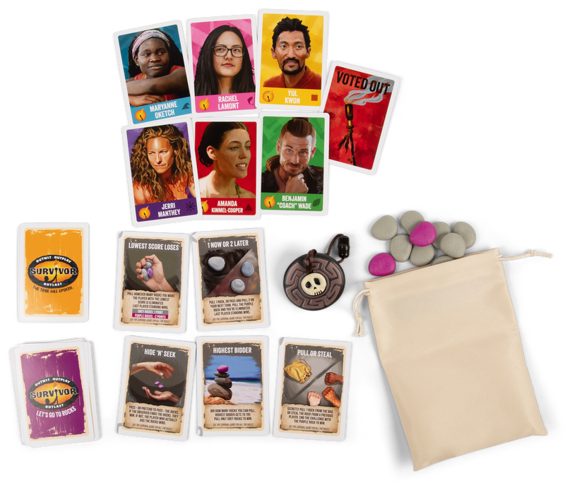 Survivor: Let's Go To Rocks Board Games Exploding Kittens