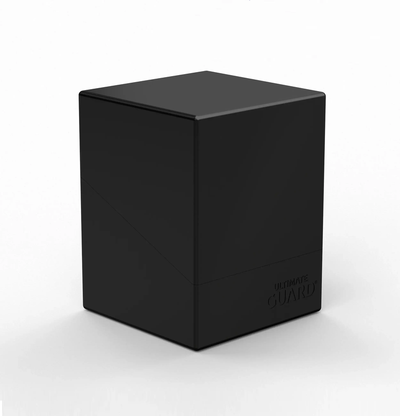 Ultimate Guard: Boulder 100+ - Solid Black Deck Boxes & Storage Ultimate Guard