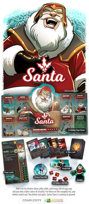 Dice Throne: Christmas Special - Santa V Krampus Board Games Roxley Games
