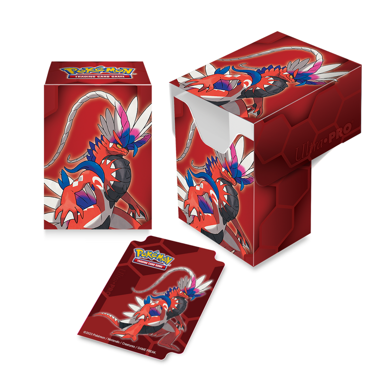 Ultra Pro: Deck Box: Pokemon Full View Koraidon Deck Boxes & Storage Ultra Pro