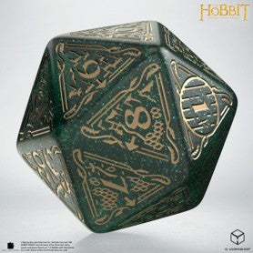 Q-Workshop: Jumbo Spindown D20 Die "Verdant" The Hobbit Dice & Gaming Accessories Q Workshop