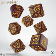 Q-Workshop: Gryffindor Red/Yellow 7-Die Set Dice & Gaming Accessories Q Workshop