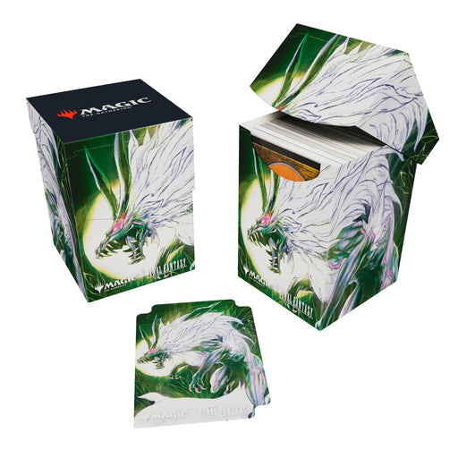 Ultra Pro: Deck Box 100+ - "Summon: Fenrir" MTG Final Fantasy Universes Beyond Deck Boxes & Storage Ultra Pro