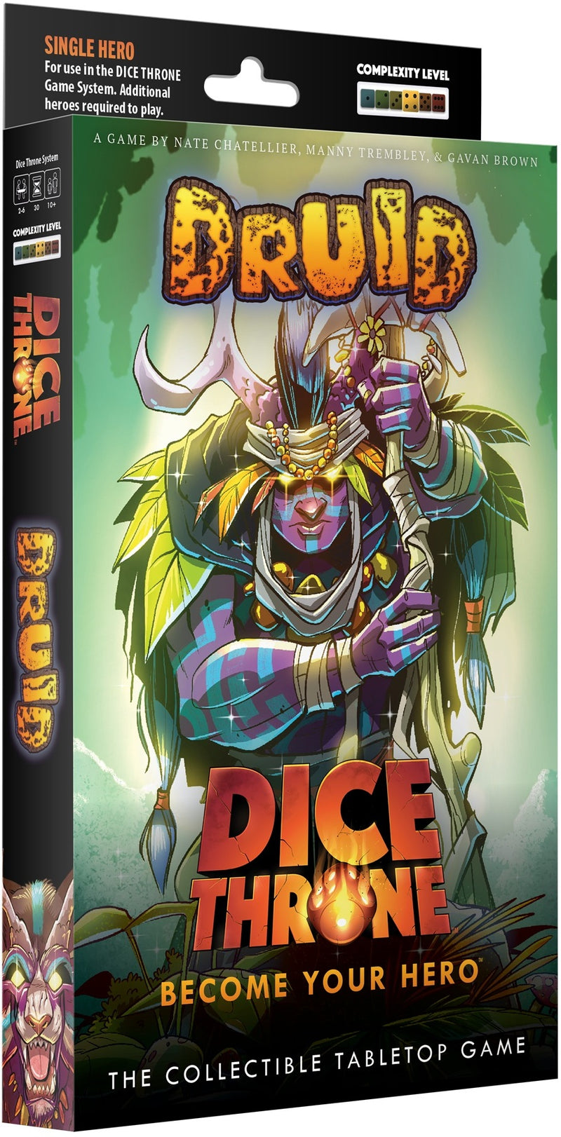 [PREORDER Q3] Dice Throne: Hero Pack - Druid Board Games Dice Throne