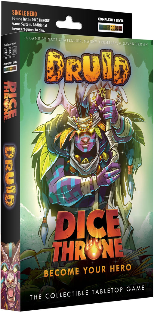 [PREORDER Q3] Dice Throne: Hero Pack - Druid Board Games Dice Throne