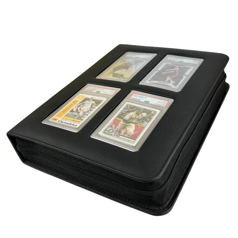 Evoretro: 4-Pocket Premium Slab Binder - Black Binders & Pages Evoretro
