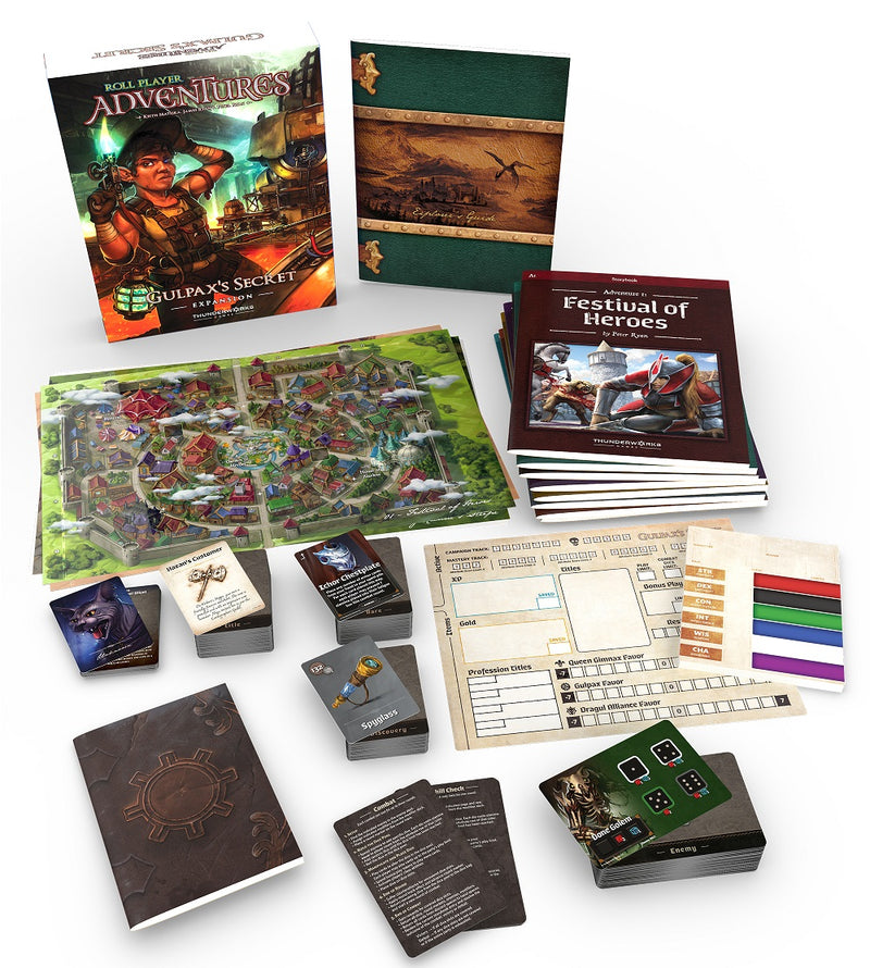 Roll Player Adventures: Gulpax's Secret Tabletop RPGs Thunderworks Games