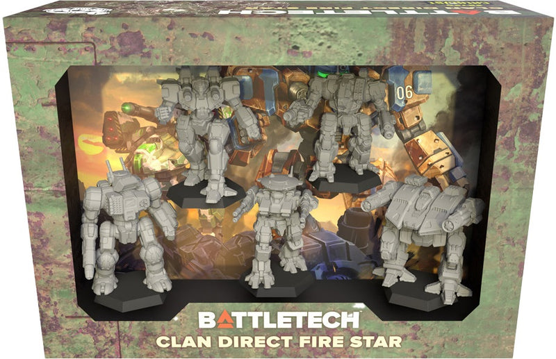 BattleTech: ForcePack - Clan Direct Fire Star BattleTech Catalyst Game Labs