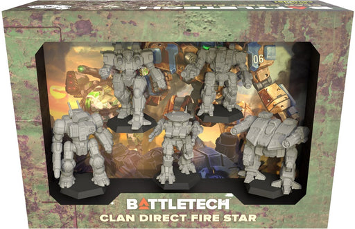 BattleTech: ForcePack - Clan Direct Fire Star BattleTech Catalyst Game Labs