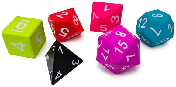 Jumbo Foam 6-Die Dice Set Toys & Plushes Kess Entertainment